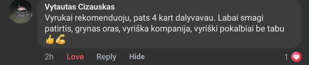 Renginio Dalyvis