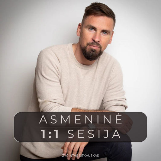 Asmeninė 1:1 sesija (online)
