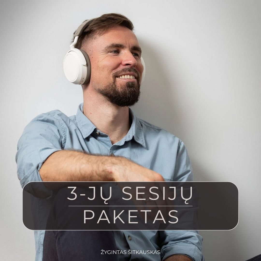 3-jų asmeninių sesijų paketas (online)