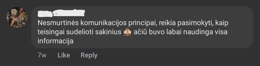 Seminaro Dalyvė