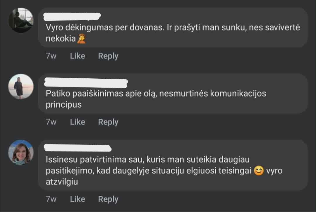 Seminaro Dalyvės