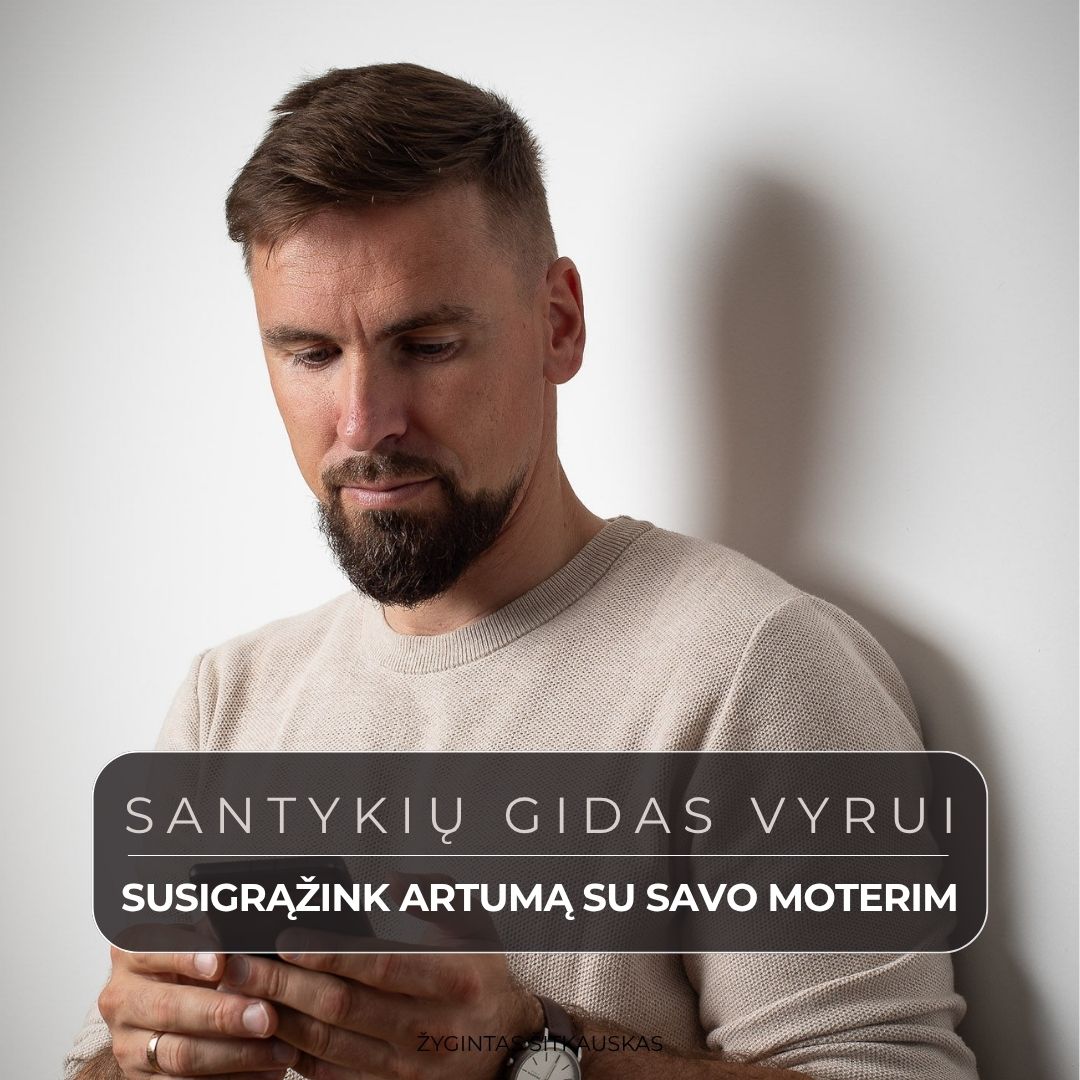 Santykių gidas vyrui: susigrąžink artumą su savo moterim