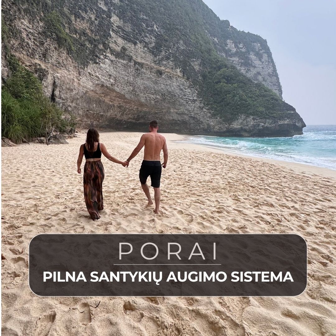 Poros augimui: pilna santykių augimo sistema