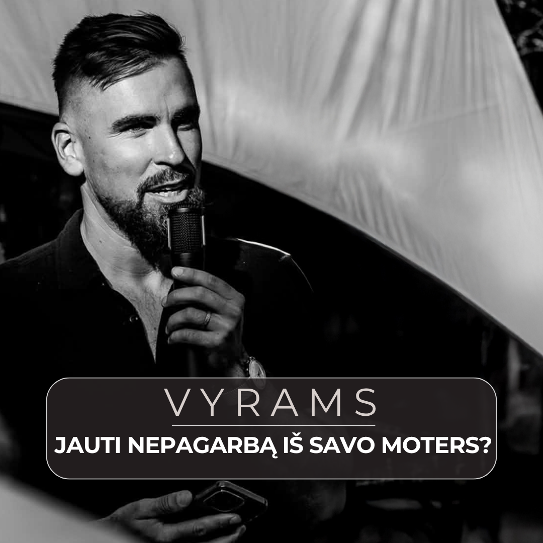 Vyrams: jauti nepagarbą iš savo moters?