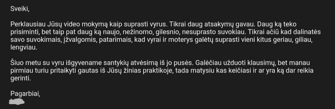 Seminaro Dalyvė